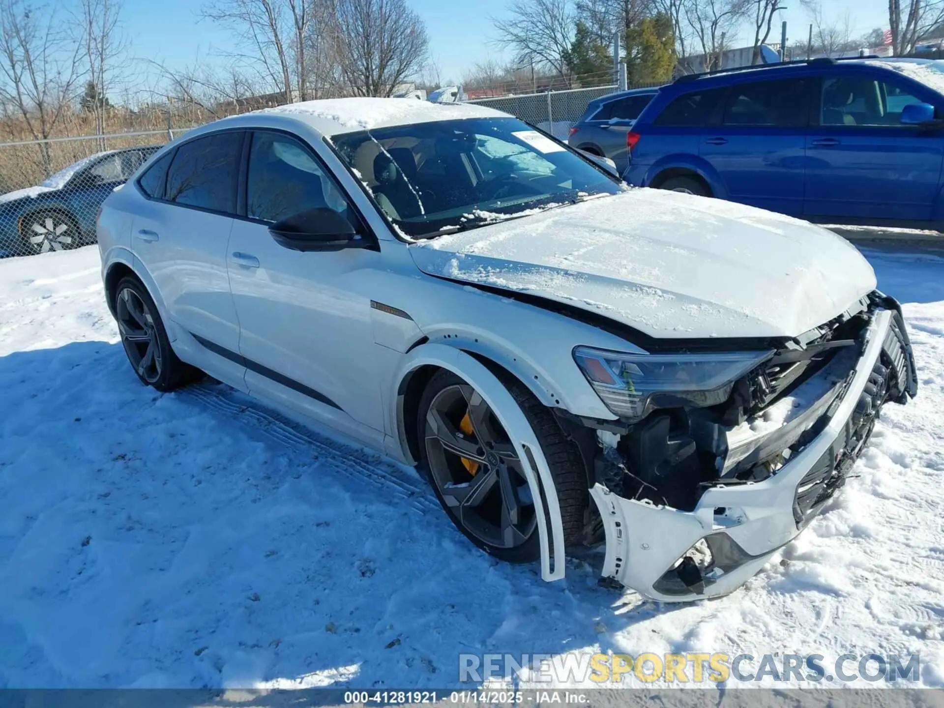 1 Фотография поврежденного автомобиля WA13CBGE4NB044350 AUDI E-TRON S SPORTBACK 2022