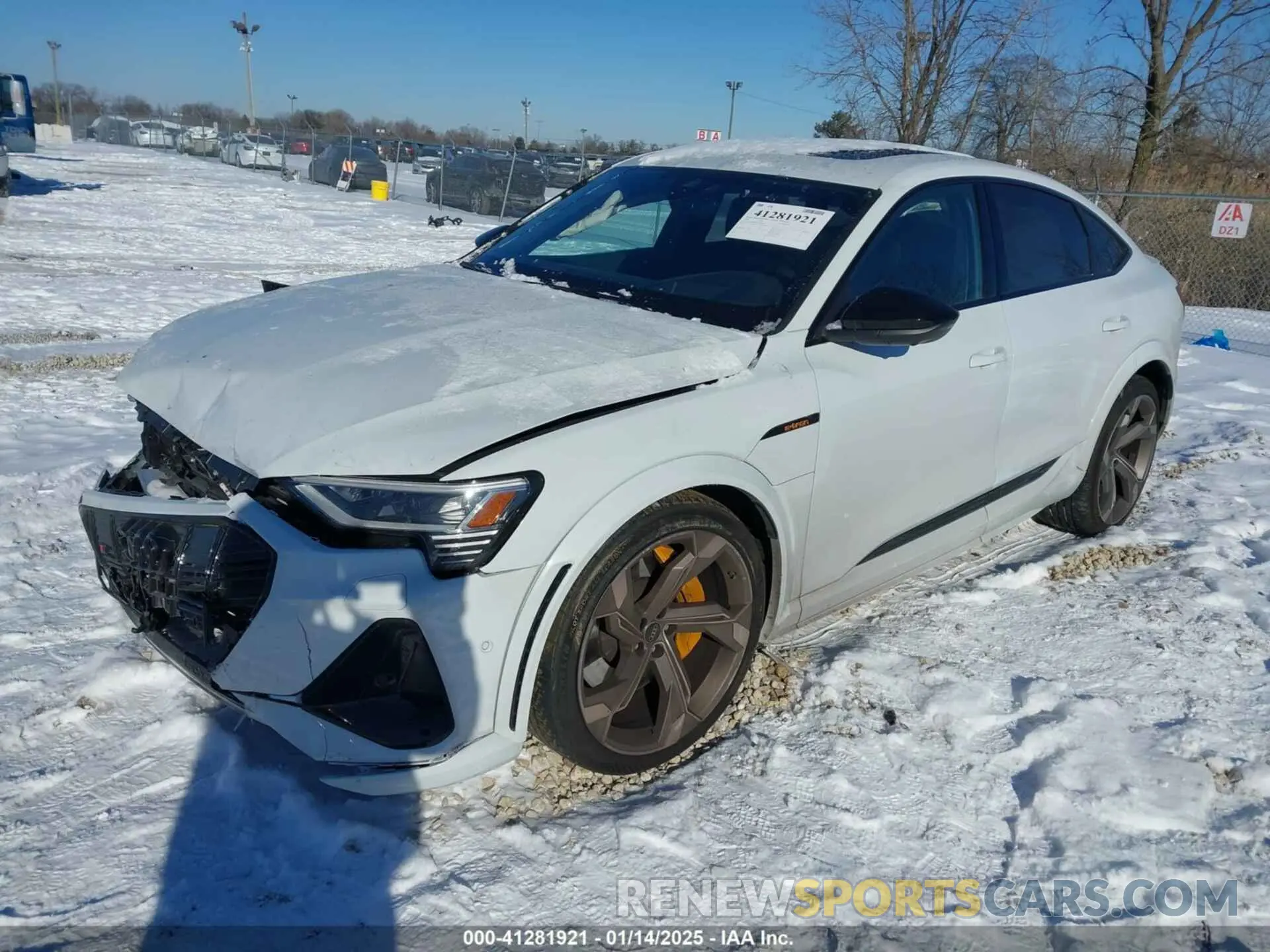 2 Фотография поврежденного автомобиля WA13CBGE4NB044350 AUDI E-TRON S SPORTBACK 2022