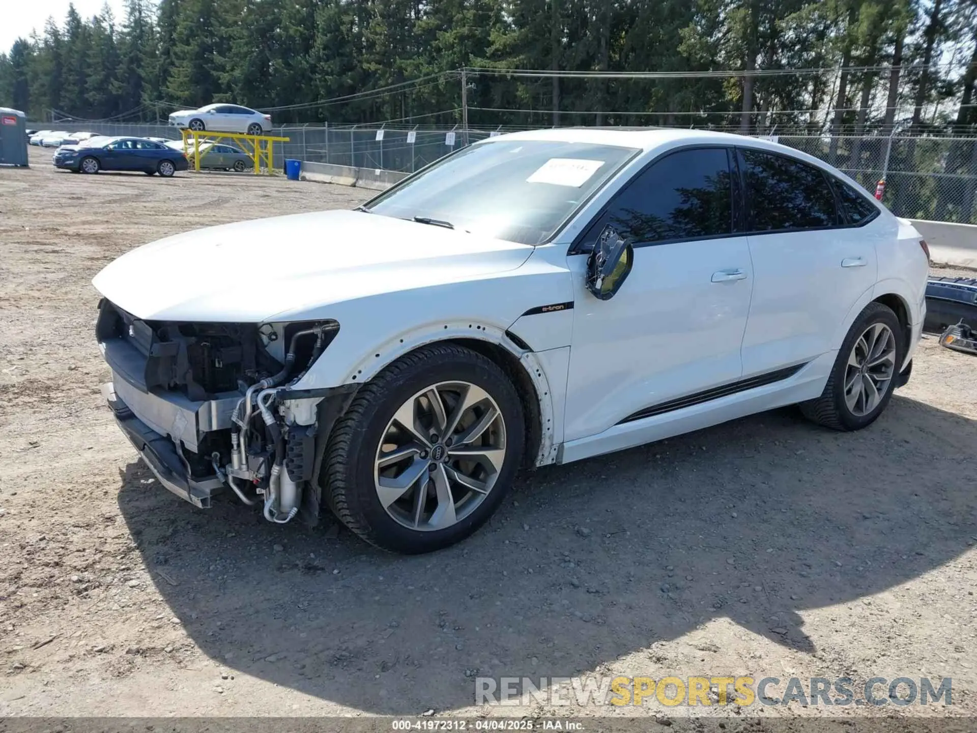 2 Photograph of a damaged car WA12AAGE1MB000851 AUDI E-TRON SPORTBACK 2021