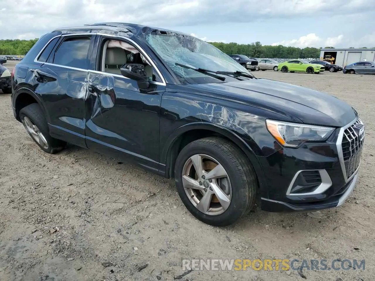4 Photograph of a damaged car WA1AECF30K1075300 AUDI Q3 2019