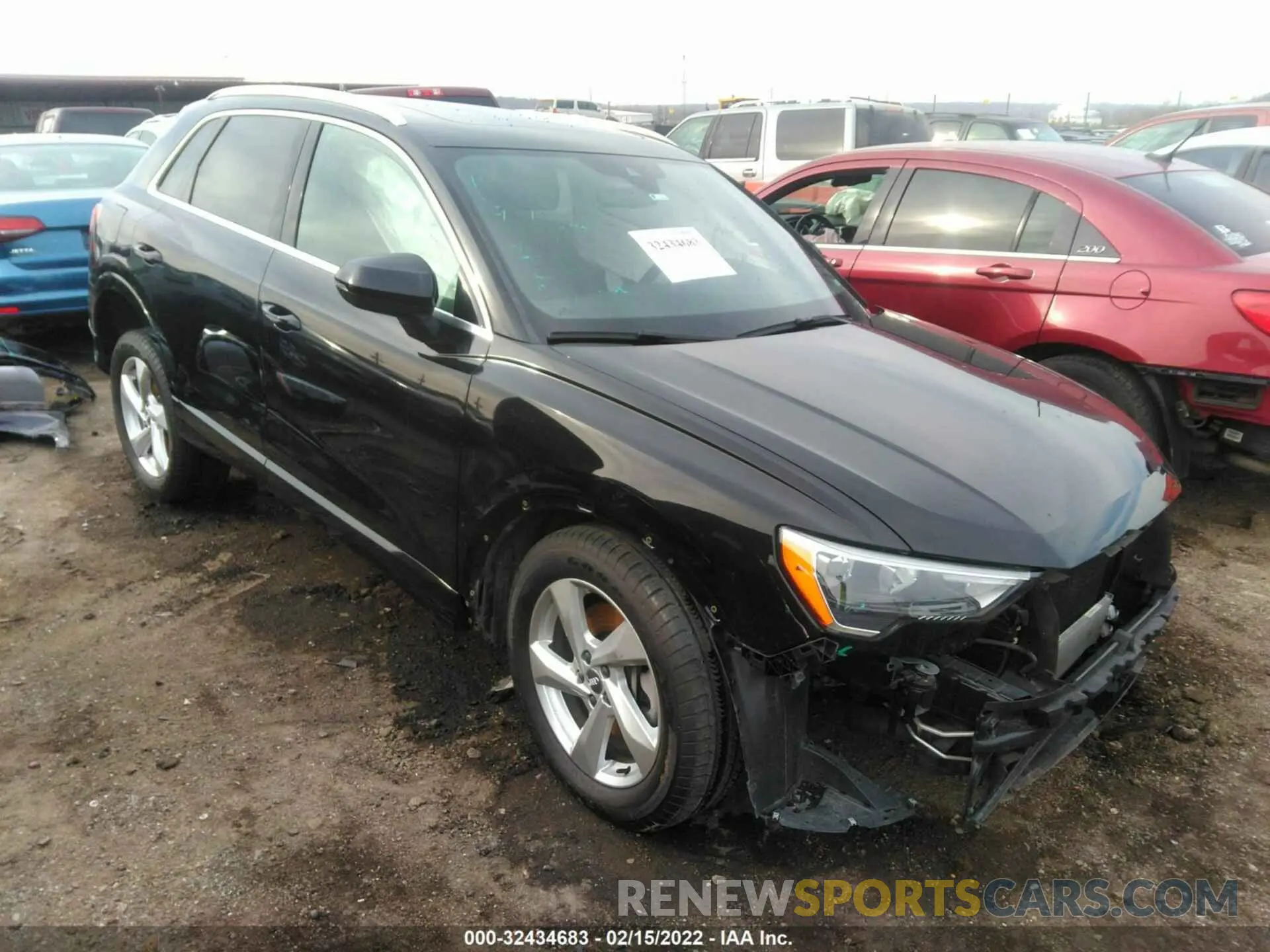 1 Фотография поврежденного автомобиля WA1AECF31K1076388 AUDI Q3 2019