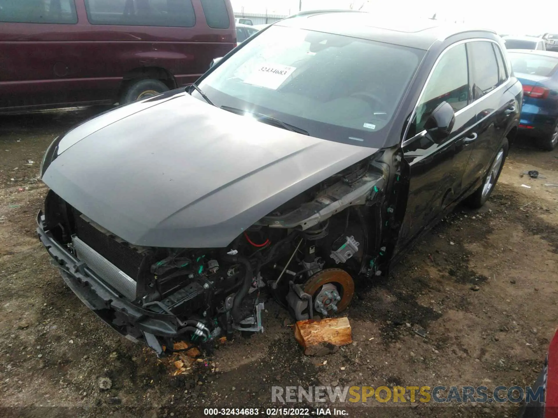 2 Фотография поврежденного автомобиля WA1AECF31K1076388 AUDI Q3 2019