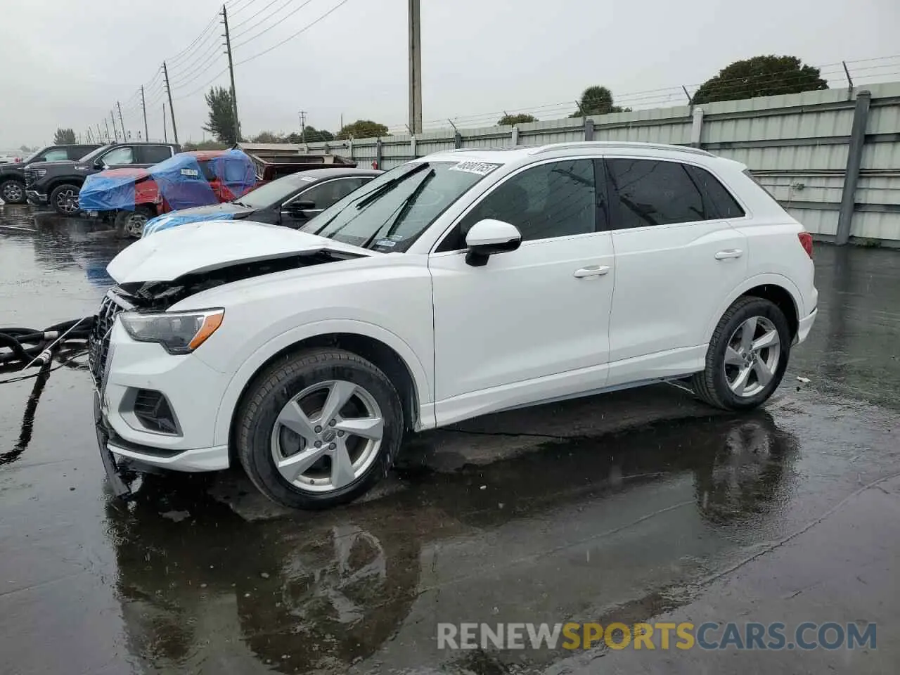 1 Photograph of a damaged car WA1AECF32K1073242 AUDI Q3 2019