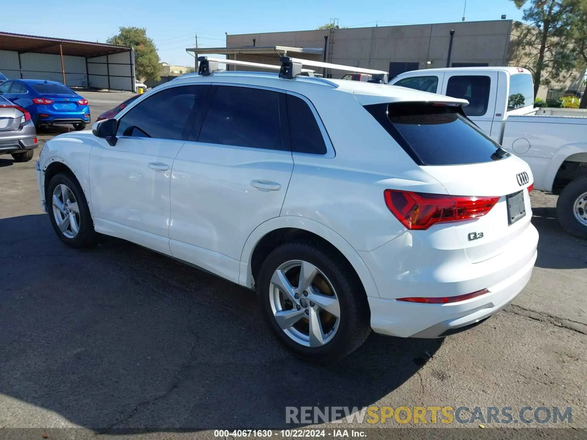 3 Photograph of a damaged car WA1AECF34K1075235 AUDI Q3 2019
