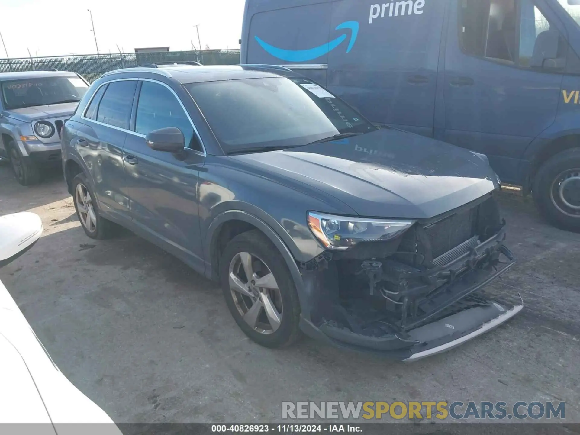 14 Photograph of a damaged car WA1AECF34K1077065 AUDI Q3 2019