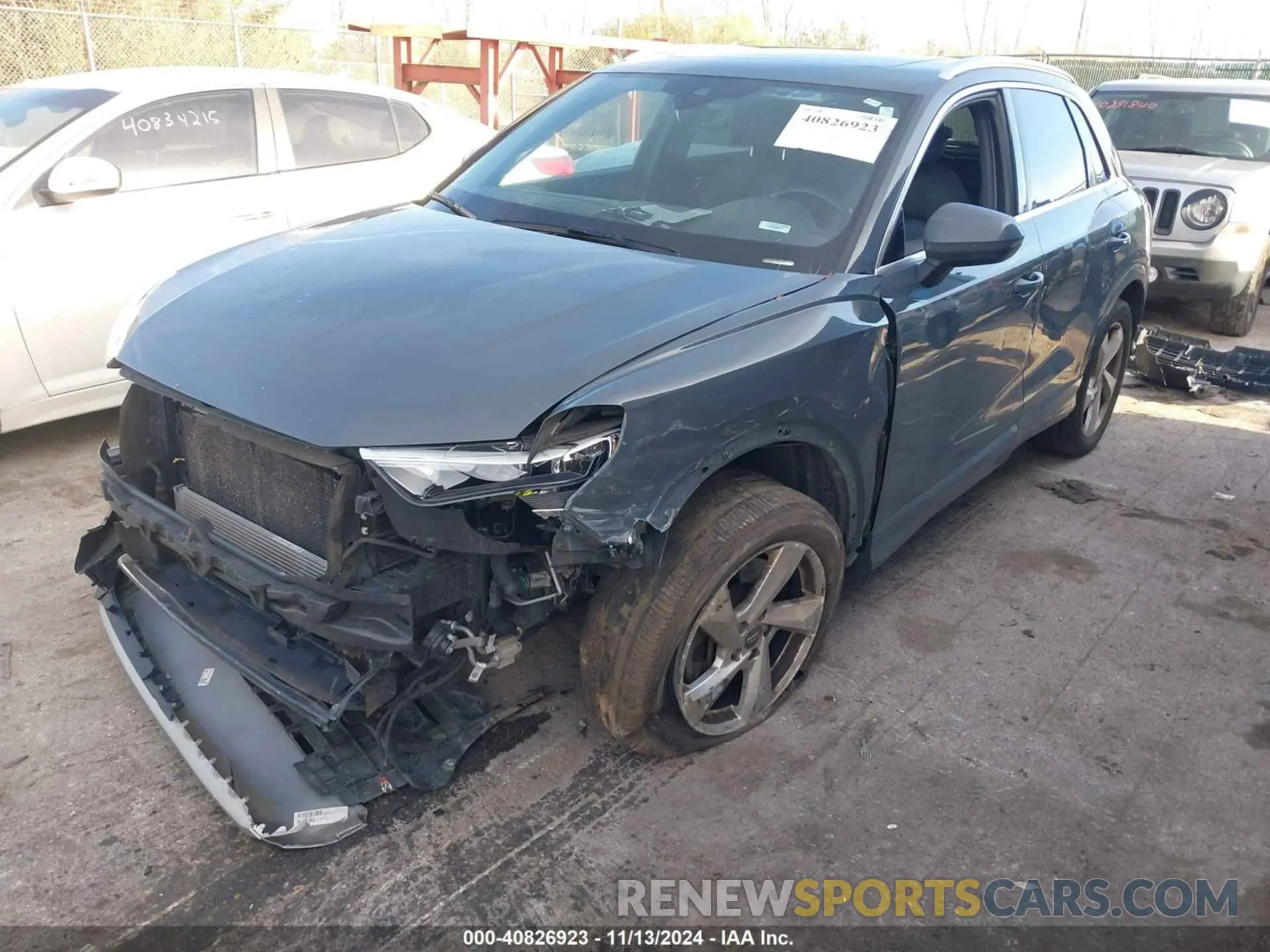 6 Photograph of a damaged car WA1AECF34K1077065 AUDI Q3 2019