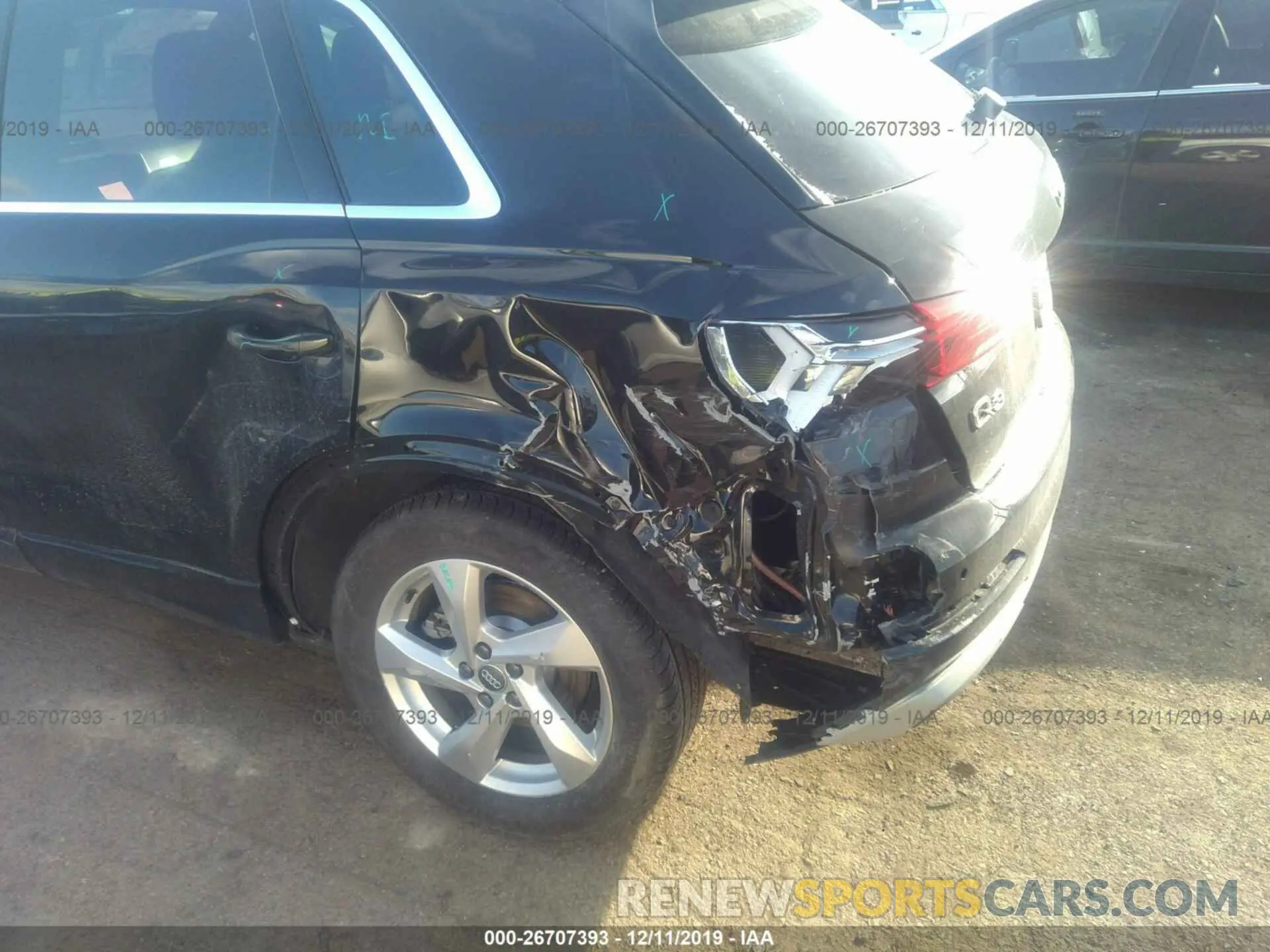 6 Photograph of a damaged car WA1BECF31K1064231 AUDI Q3 2019
