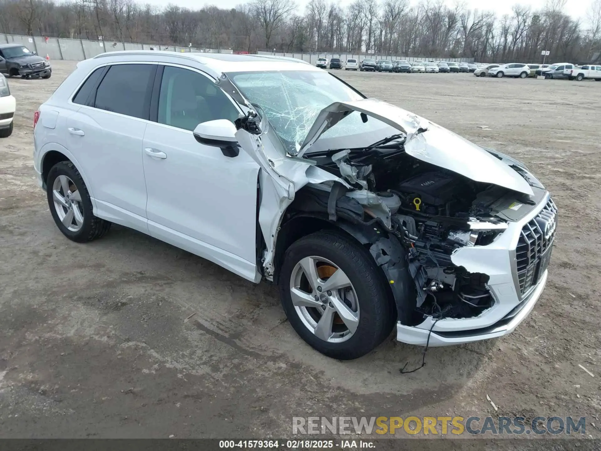1 Фотография поврежденного автомобиля WA1BECF31K1082373 AUDI Q3 2019