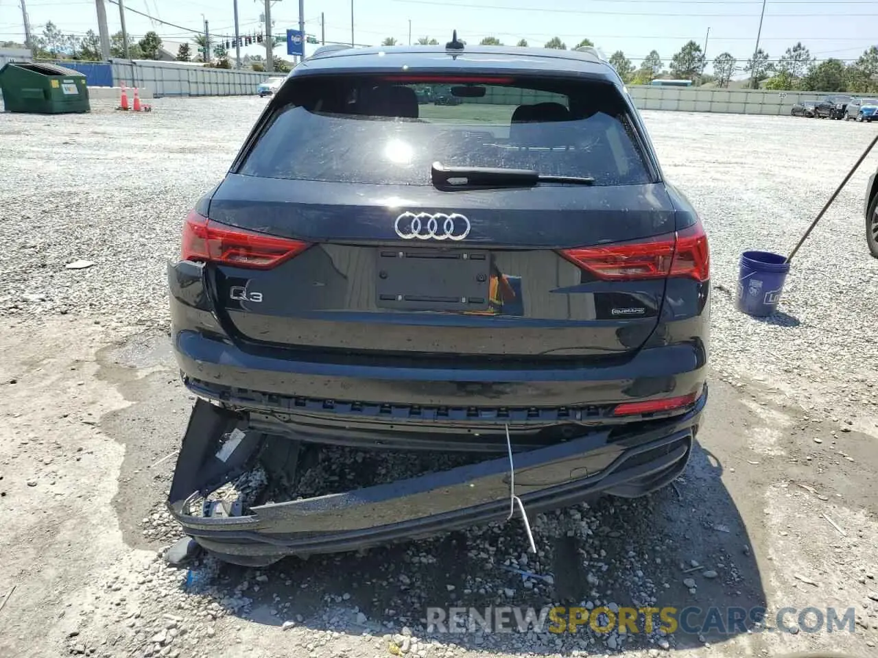 6 Фотография поврежденного автомобиля WA1DECF34K1082280 AUDI Q3 2019