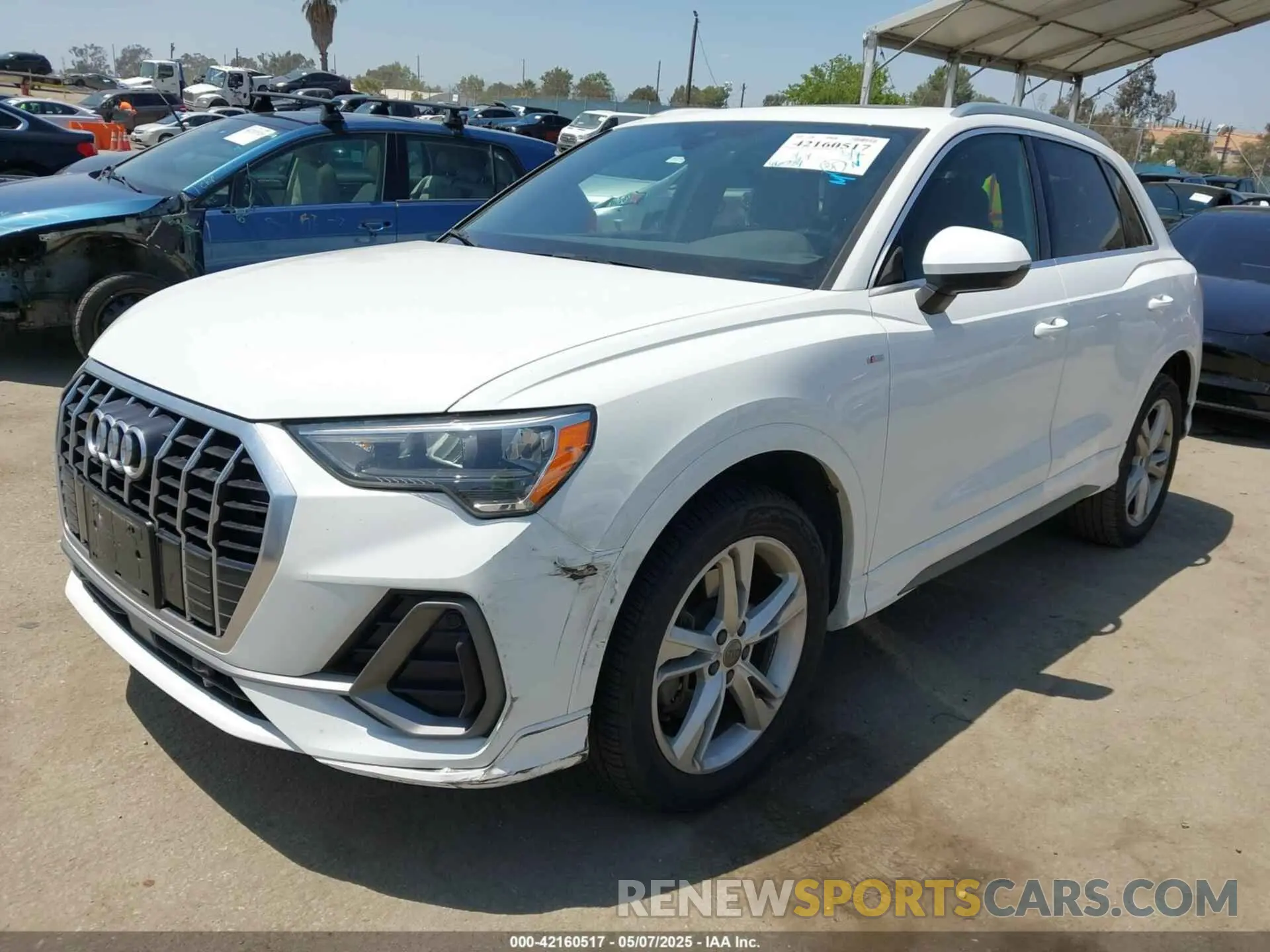 2 Photograph of a damaged car WA1DECF39K1079763 AUDI Q3 2019