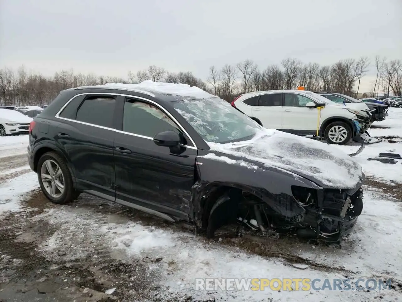 4 Photograph of a damaged car WA1EECF38K1065065 AUDI Q3 2019