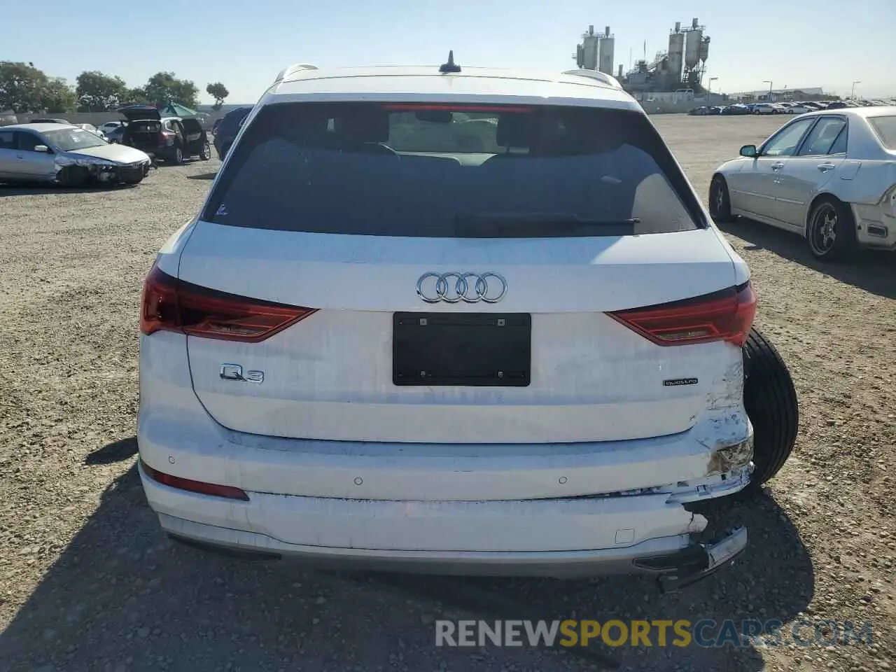 6 Фотография поврежденного автомобиля WA1AECF30L1047563 AUDI Q3 2020