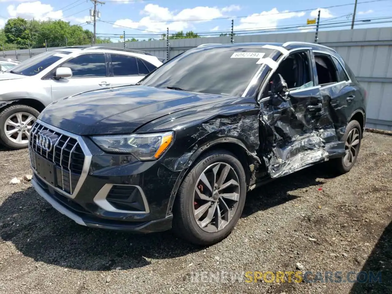 1 Photograph of a damaged car WA1AECF31L1049273 AUDI Q3 2020