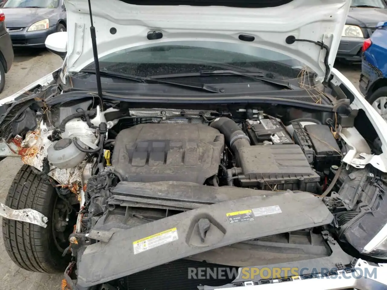 7 Photograph of a damaged car WA1AECF32L1032501 AUDI Q3 2020
