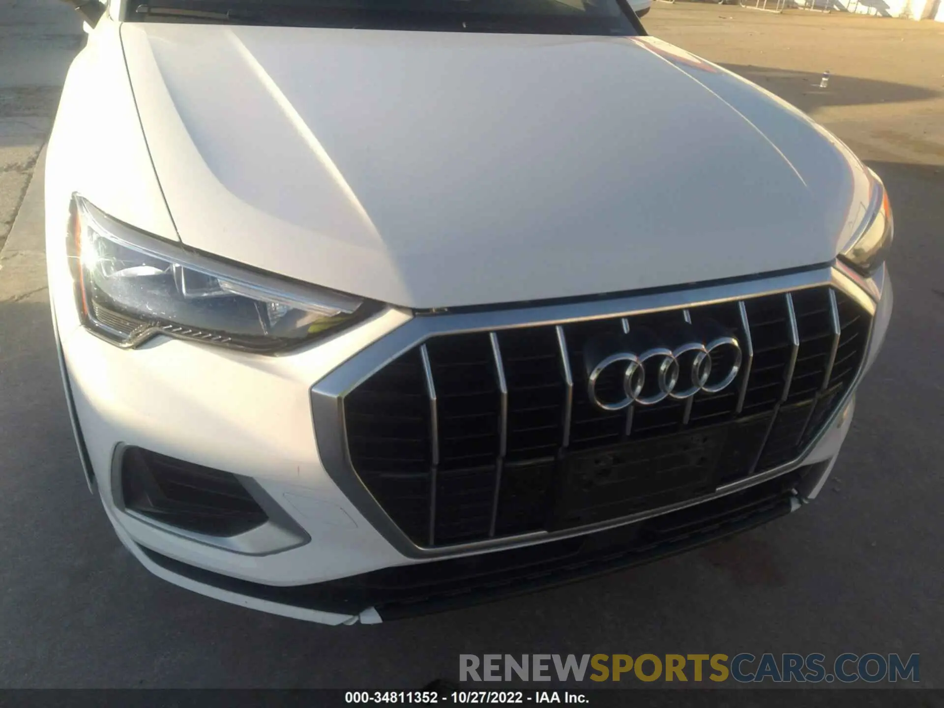 6 Photograph of a damaged car WA1AECF33L1037917 AUDI Q3 2020
