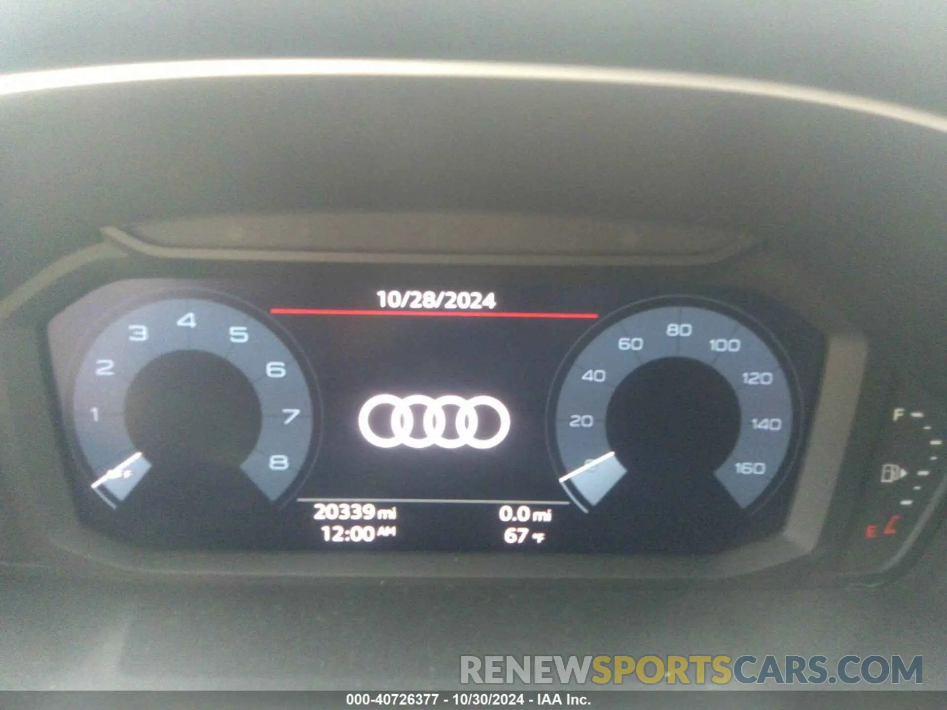 7 Photograph of a damaged car WA1AECF33L1098376 AUDI Q3 2020
