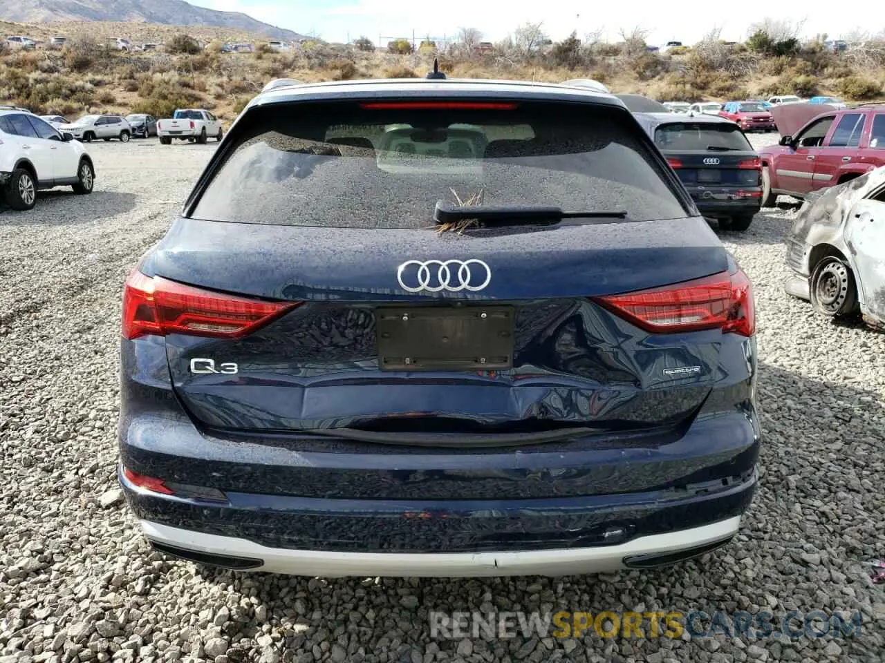 6 Фотография поврежденного автомобиля WA1AECF33L1102054 AUDI Q3 2020