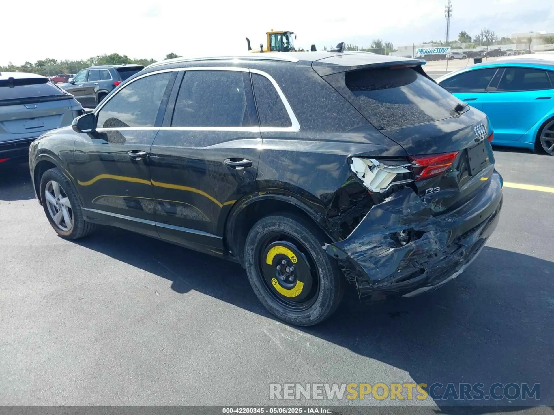 3 Фотография поврежденного автомобиля WA1AECF35L1021332 AUDI Q3 2020