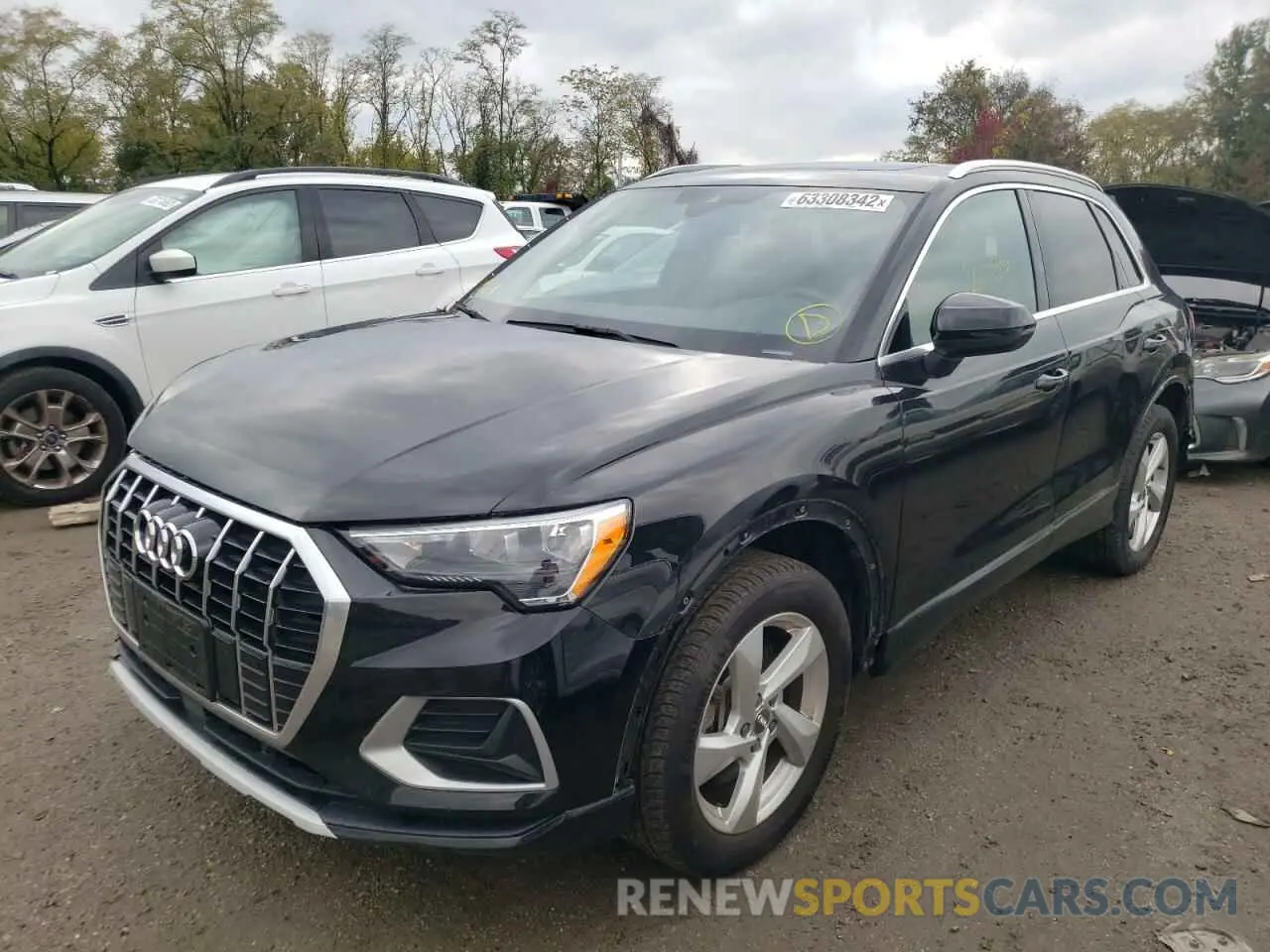 2 Фотография поврежденного автомобиля WA1AECF35L1026806 AUDI Q3 2020