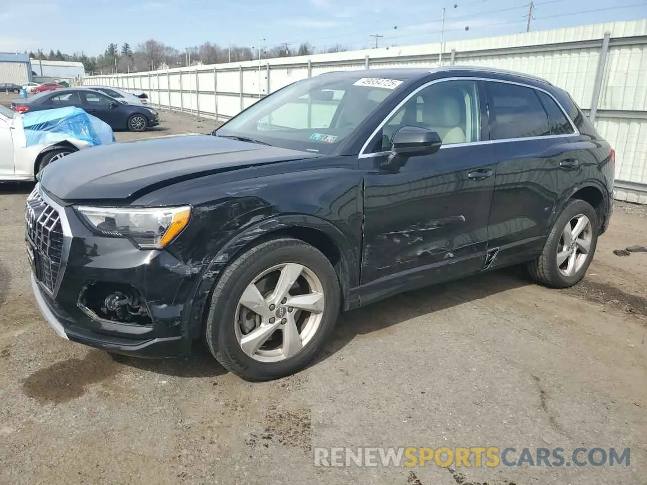 1 Фотография поврежденного автомобиля WA1AECF35L1035909 AUDI Q3 2020