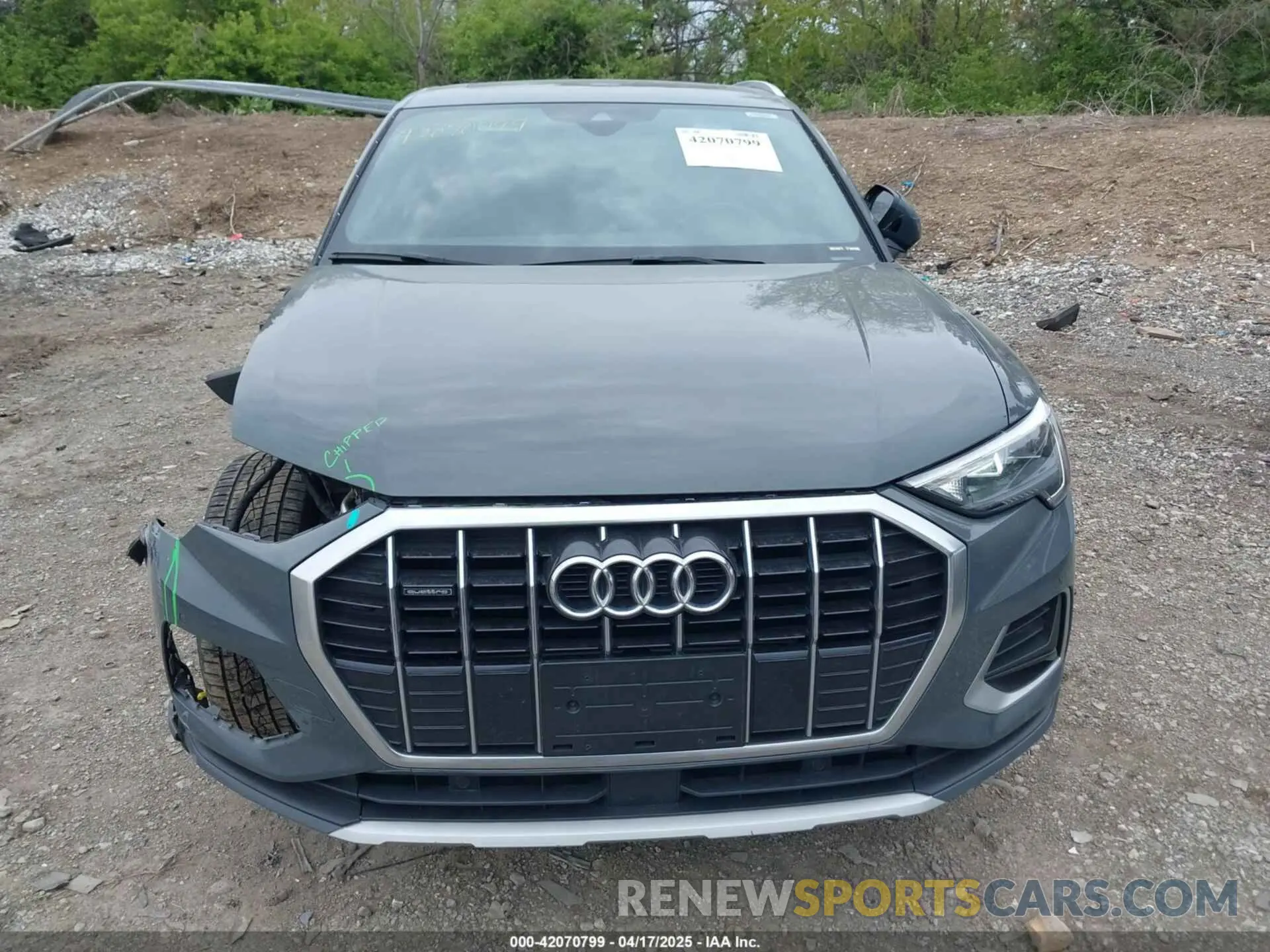 13 Фотография поврежденного автомобиля WA1AECF36L1083306 AUDI Q3 2020