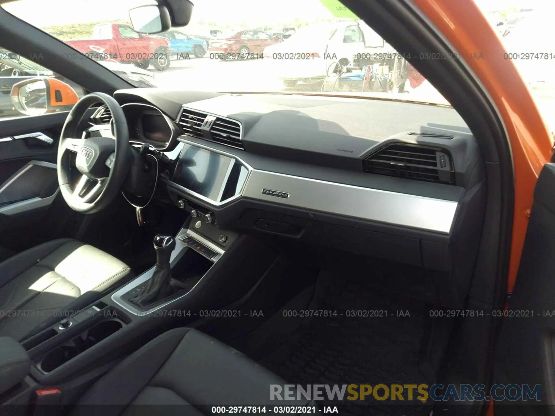 5 Photograph of a damaged car WA1AECF38L1108626 AUDI Q3 2020