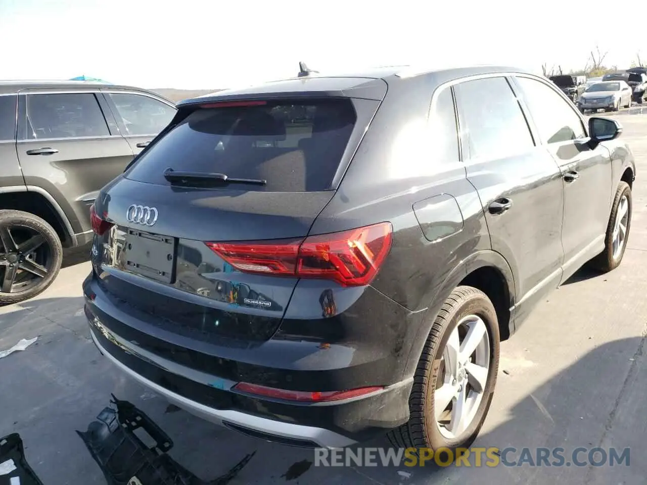 4 Фотография поврежденного автомобиля WA1AECF39L1091044 AUDI Q3 2020