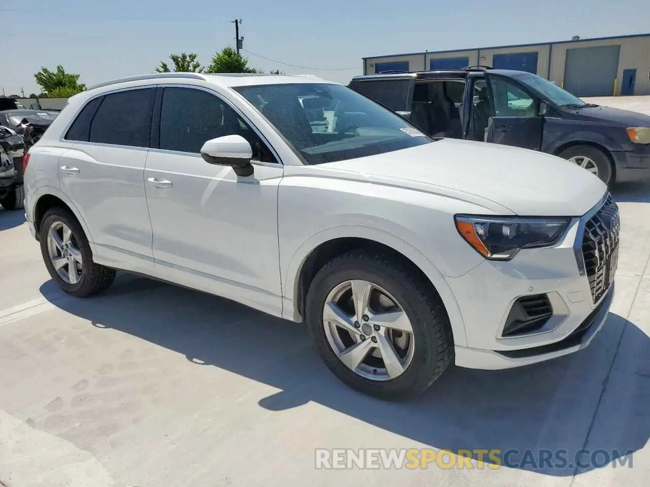 4 Фотография поврежденного автомобиля WA1AECF3XL1110331 AUDI Q3 2020