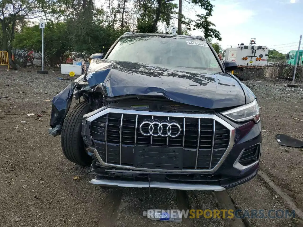 5 Photograph of a damaged car WA1BECF35L1019309 AUDI Q3 2020