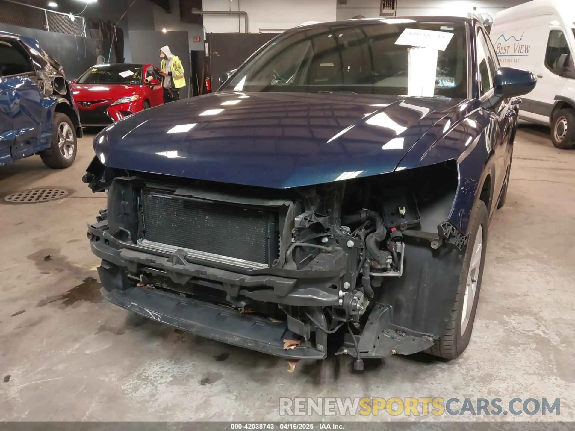 6 Фотография поврежденного автомобиля WA1BECF38L1015237 AUDI Q3 2020