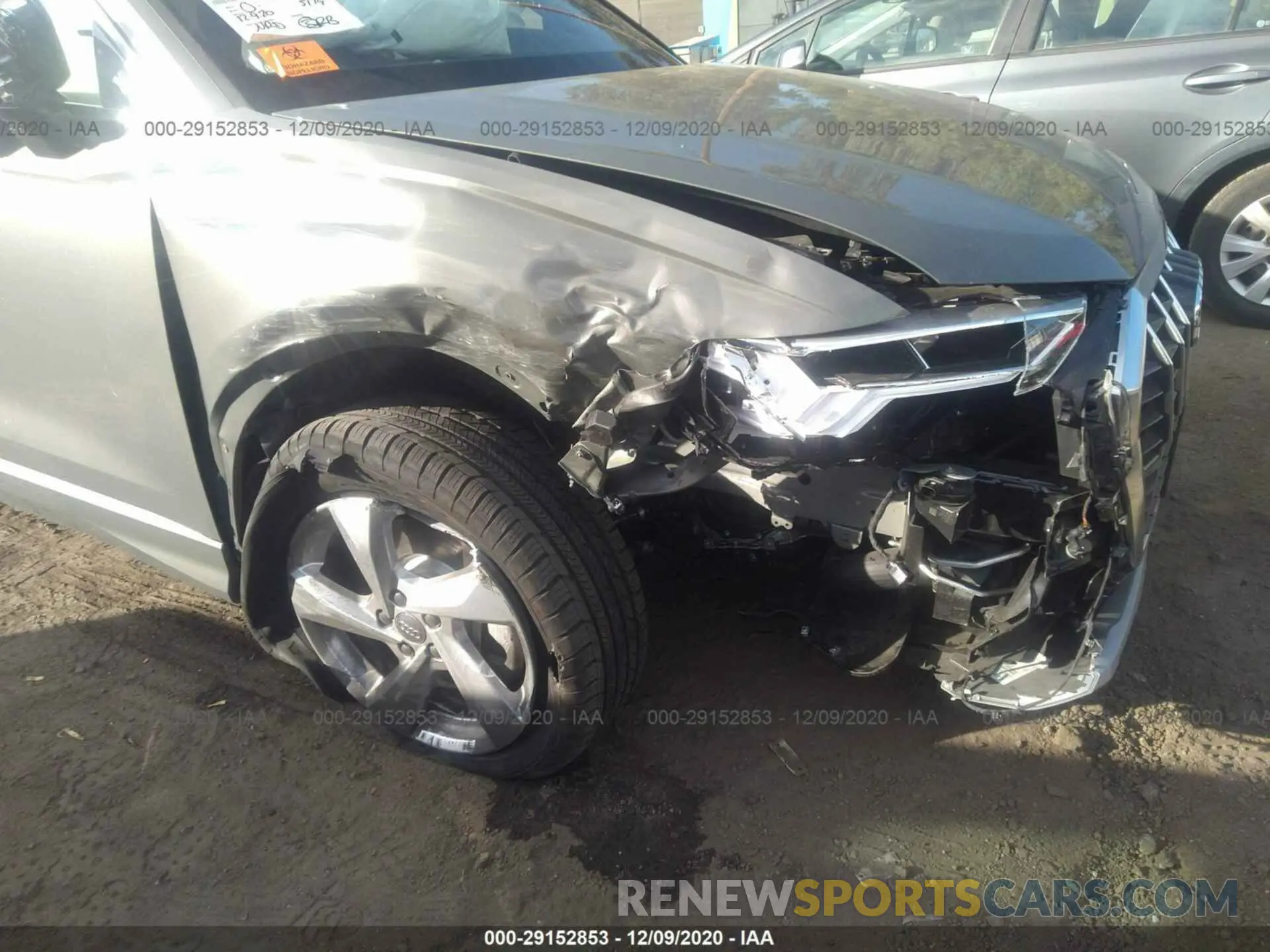 6 Фотография поврежденного автомобиля WA1BECF39L1019328 AUDI Q3 2020