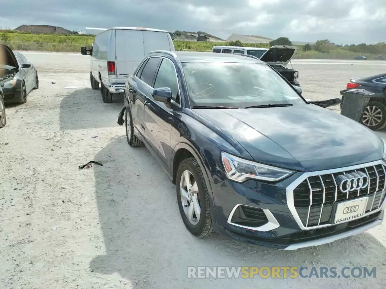 1 Photograph of a damaged car WA1BECF3XL1005857 AUDI Q3 2020