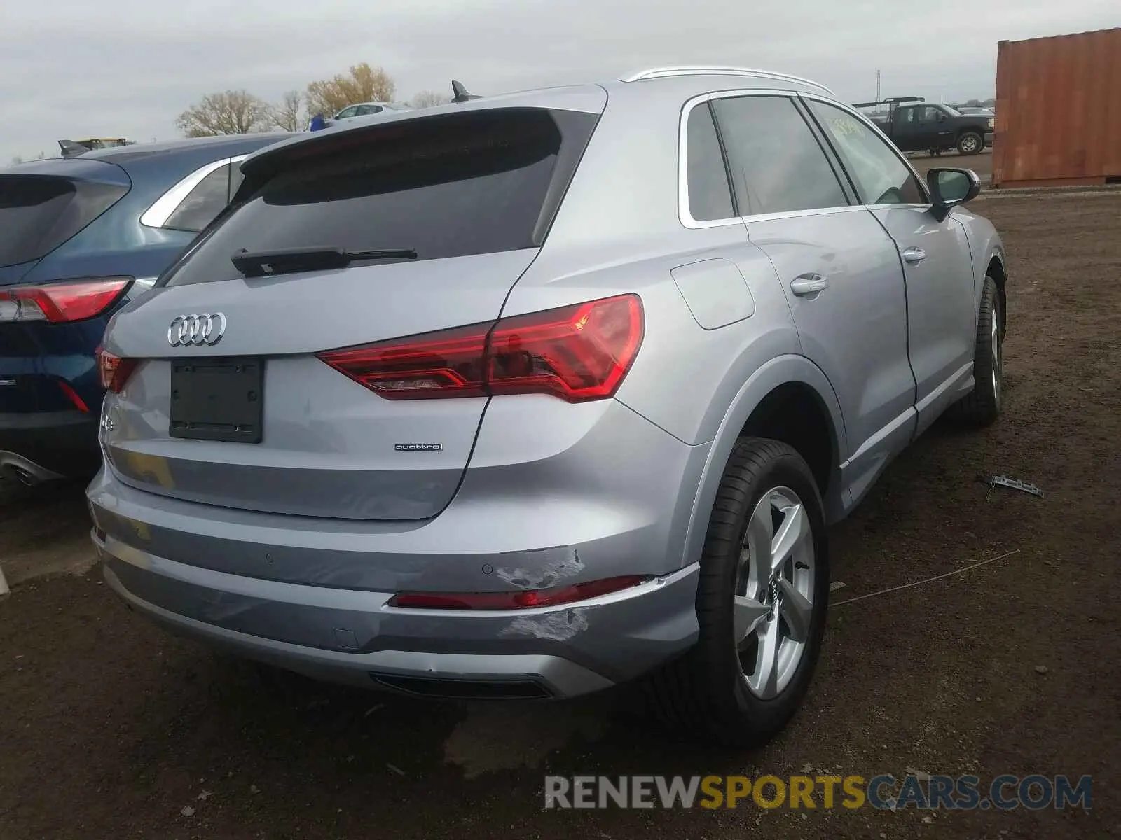 4 Photograph of a damaged car WA1BECF3XL1056887 AUDI Q3 2020