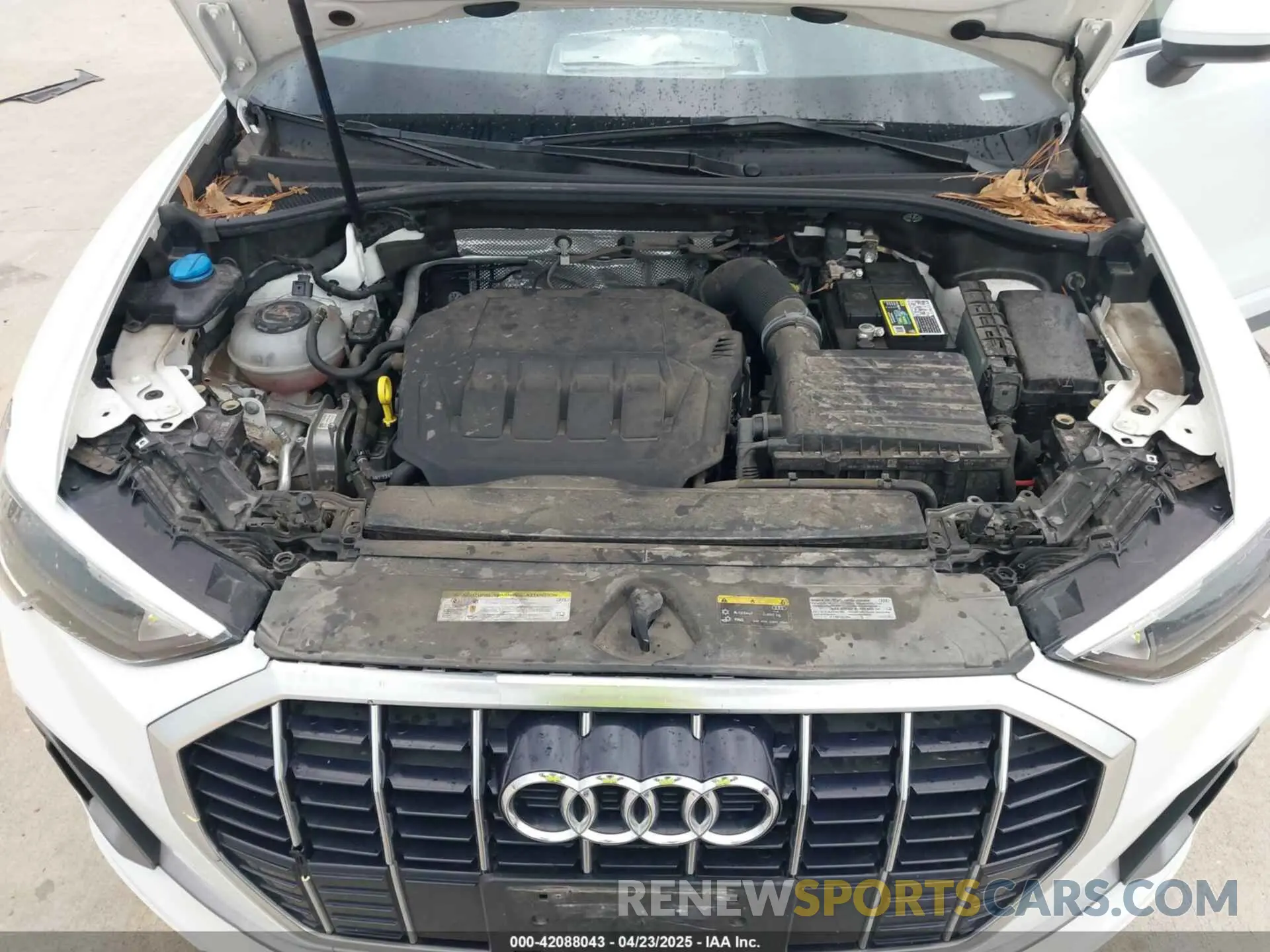 10 Фотография поврежденного автомобиля WA1DECF35L1054165 AUDI Q3 2020
