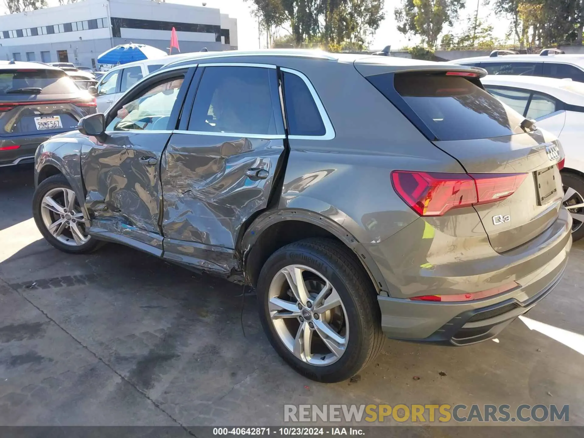 3 Фотография поврежденного автомобиля WA1DECF35L1103123 AUDI Q3 2020