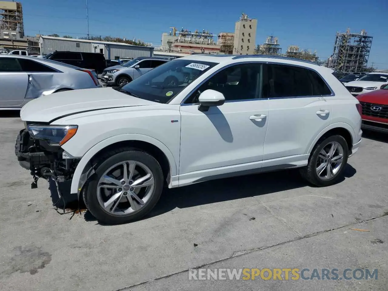 1 Фотография поврежденного автомобиля WA1DECF36L1016976 AUDI Q3 2020