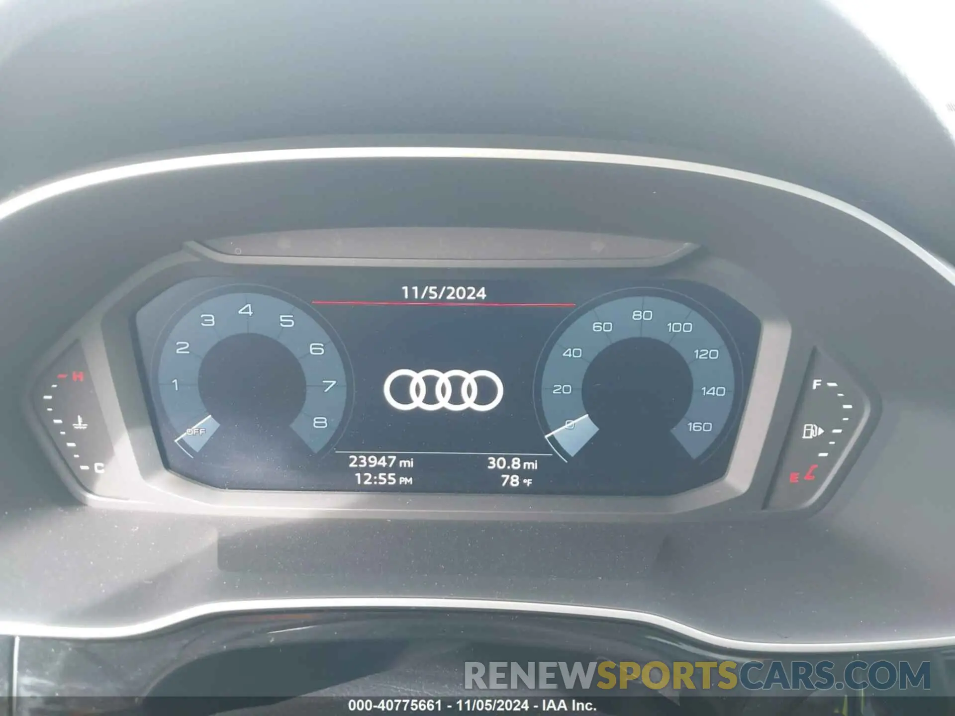 7 Photograph of a damaged car WA1DECF36L1097820 AUDI Q3 2020