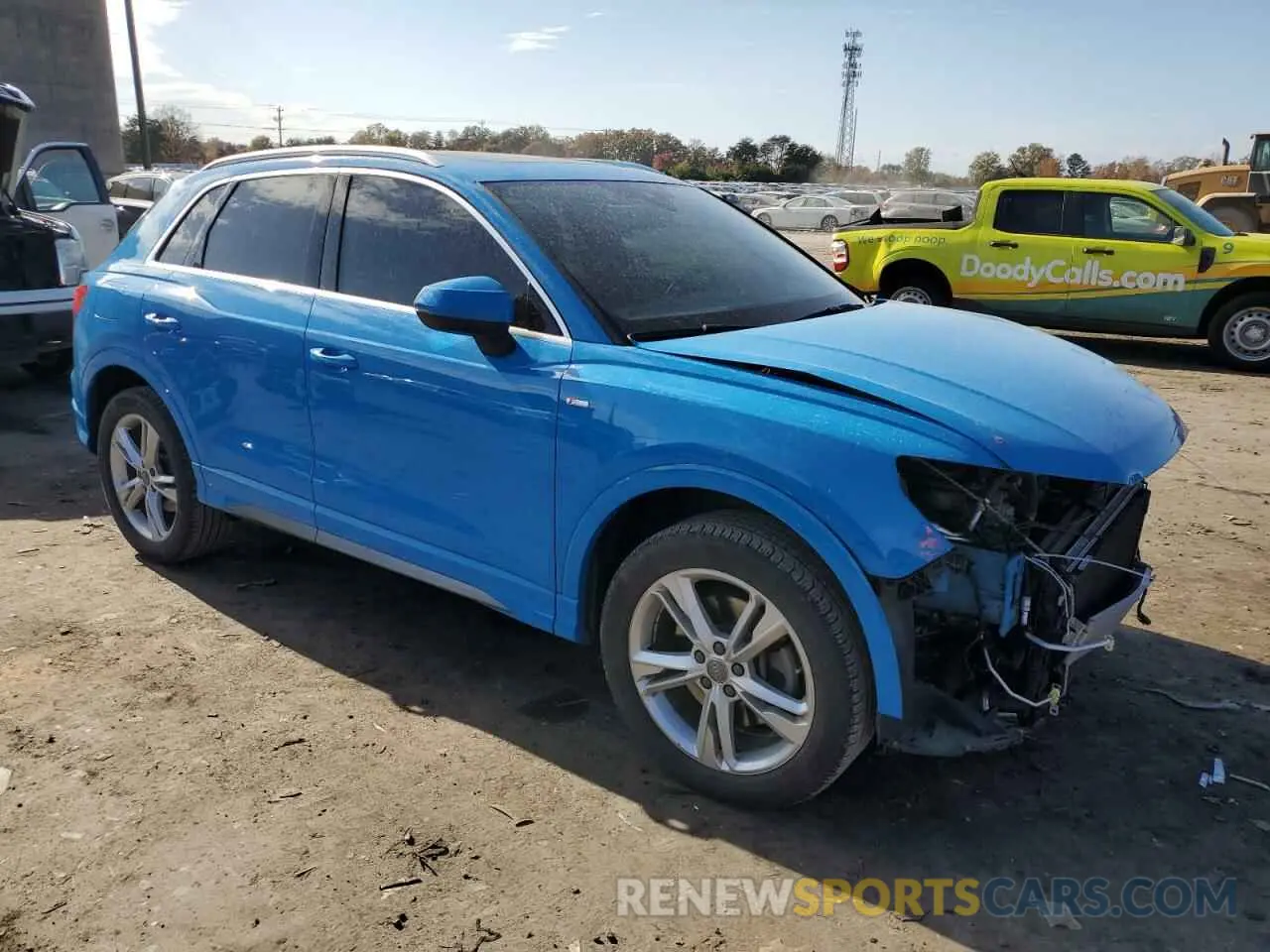 4 Фотография поврежденного автомобиля WA1DECF38L1010242 AUDI Q3 2020