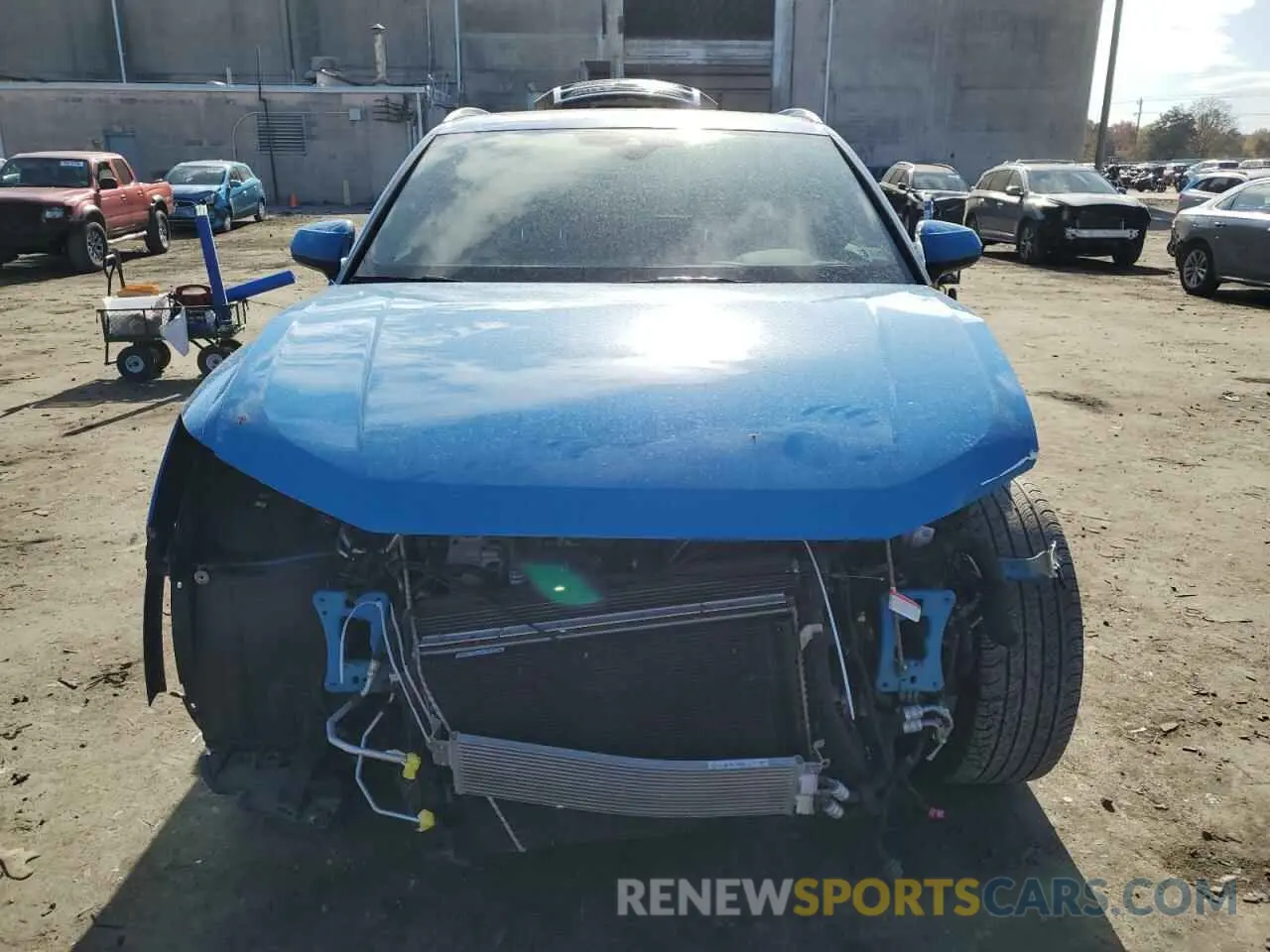 5 Фотография поврежденного автомобиля WA1DECF38L1010242 AUDI Q3 2020