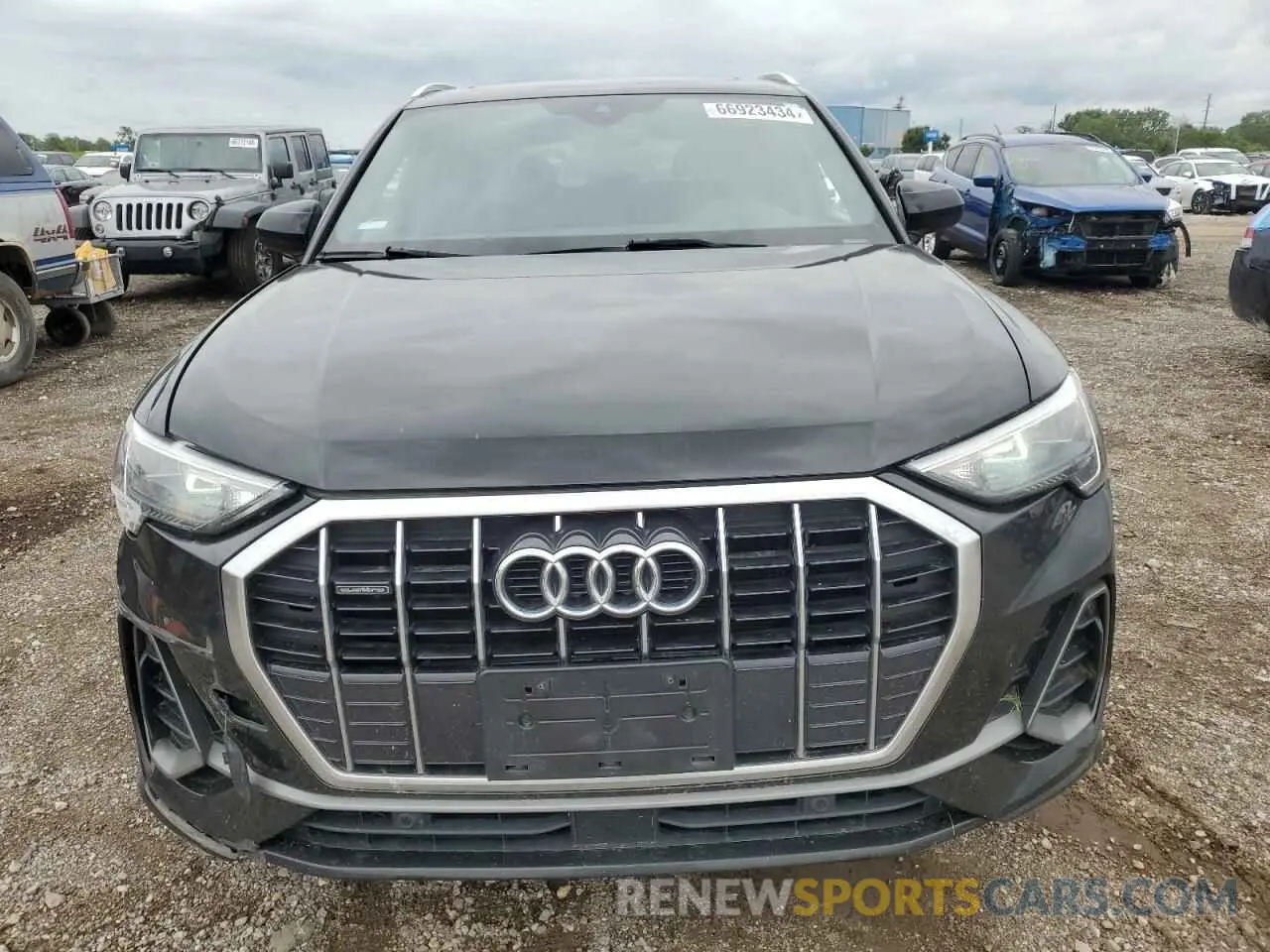 5 Фотография поврежденного автомобиля WA1DECF3XL1017127 AUDI Q3 2020