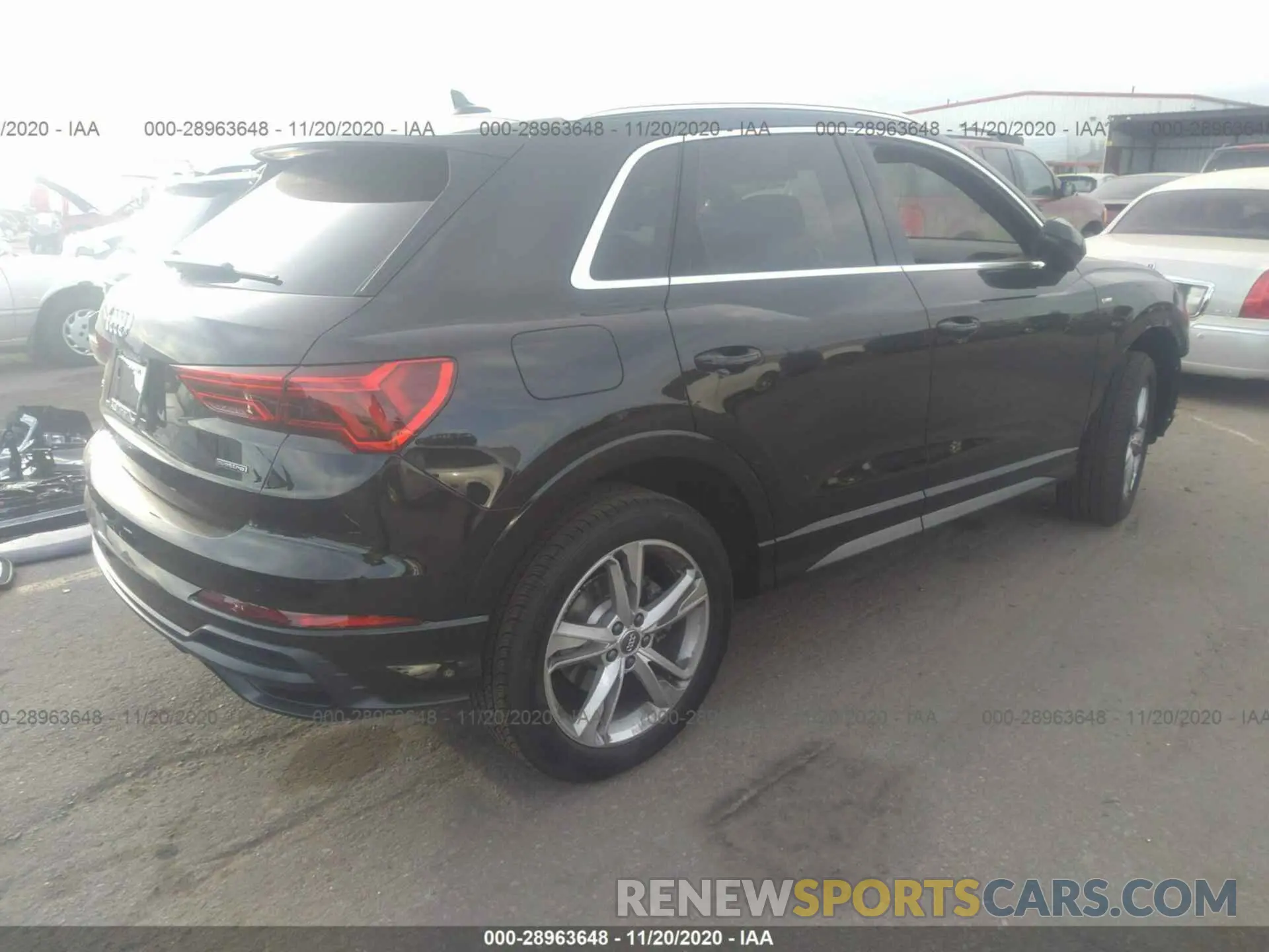 4 Photograph of a damaged car WA1EECF30L1116916 AUDI Q3 2020