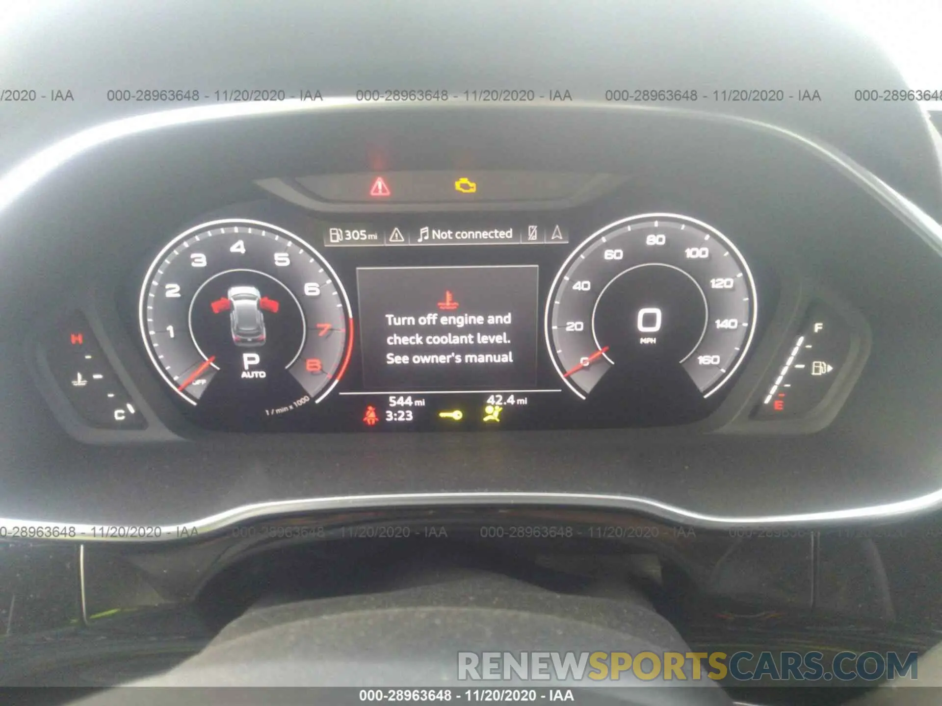 7 Photograph of a damaged car WA1EECF30L1116916 AUDI Q3 2020