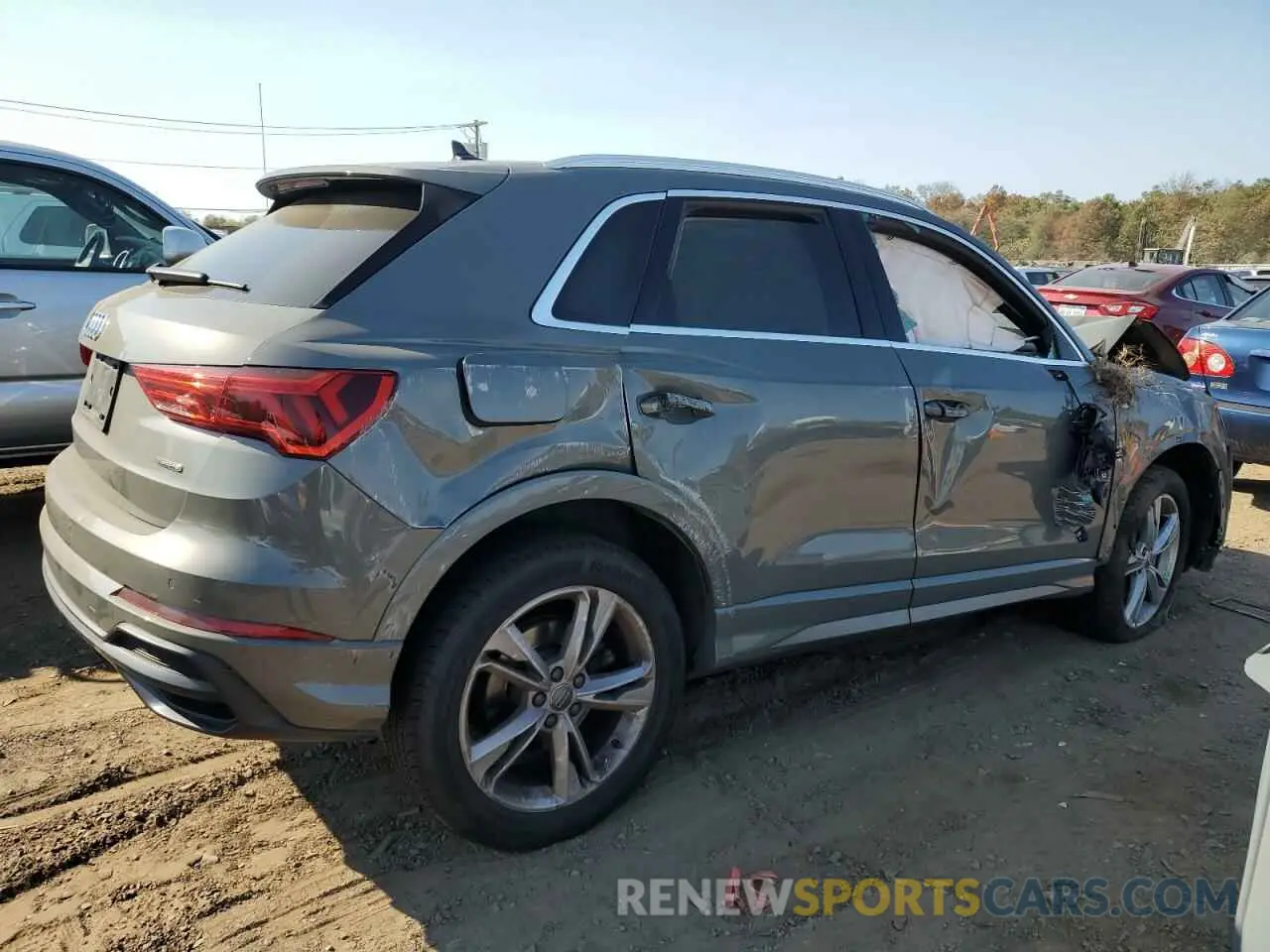 3 Photograph of a damaged car WA1EECF33L1061488 AUDI Q3 2020