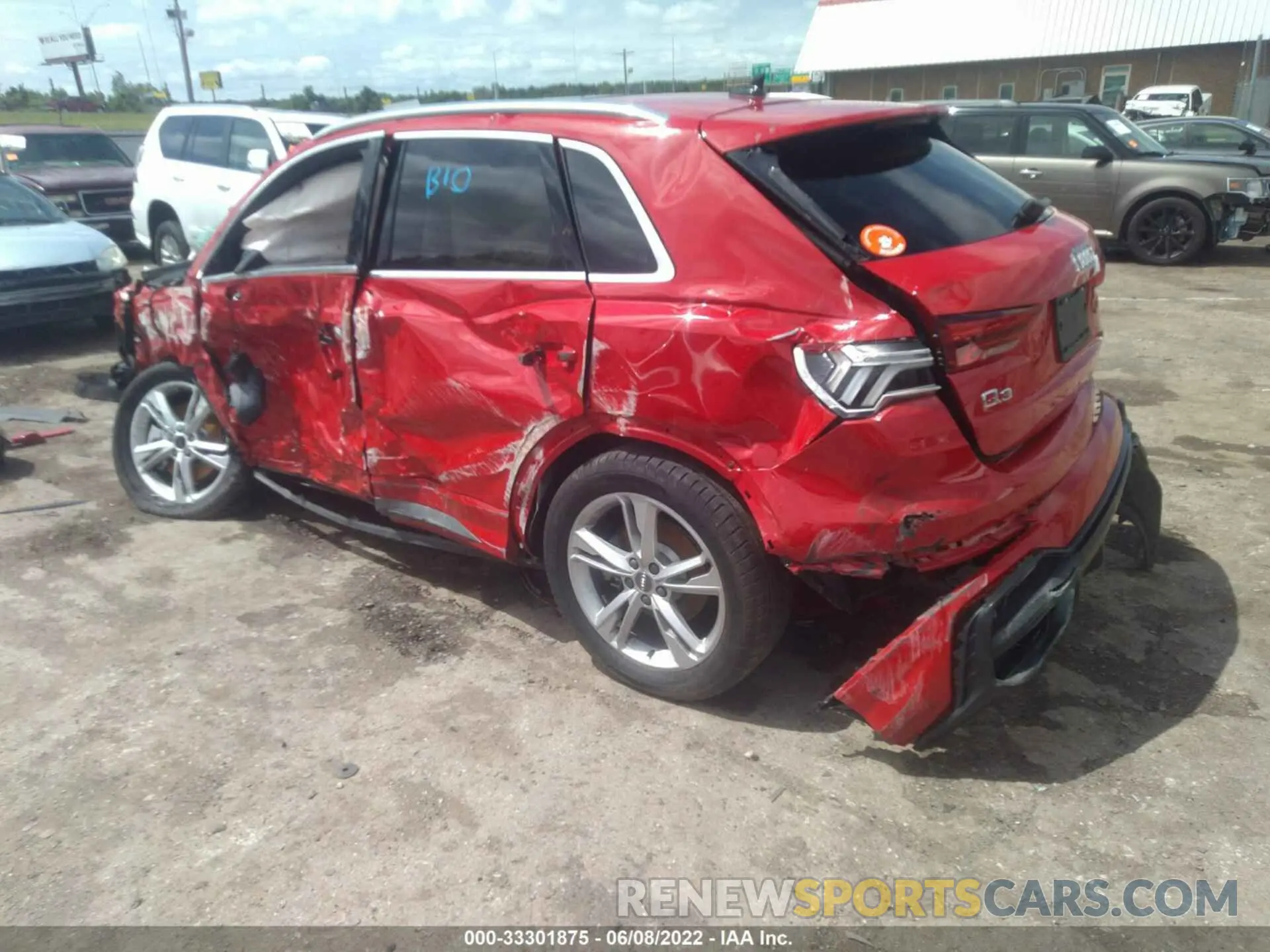 3 Photograph of a damaged car WA1EECF35L1045342 AUDI Q3 2020