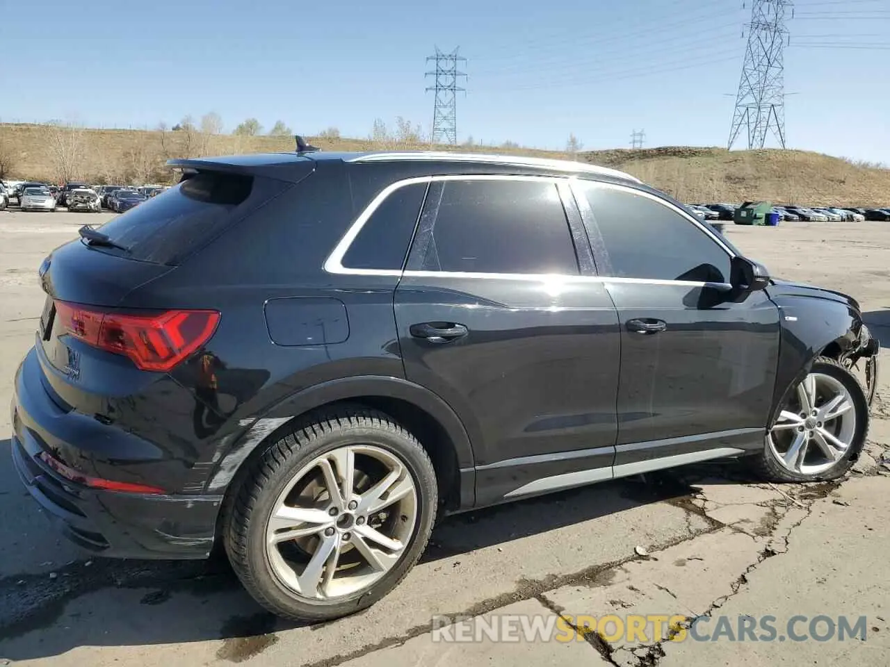 3 Photograph of a damaged car WA1EECF36L1040120 AUDI Q3 2020