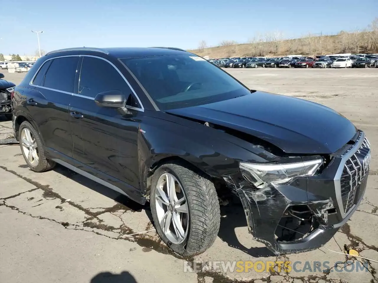 4 Photograph of a damaged car WA1EECF36L1040120 AUDI Q3 2020