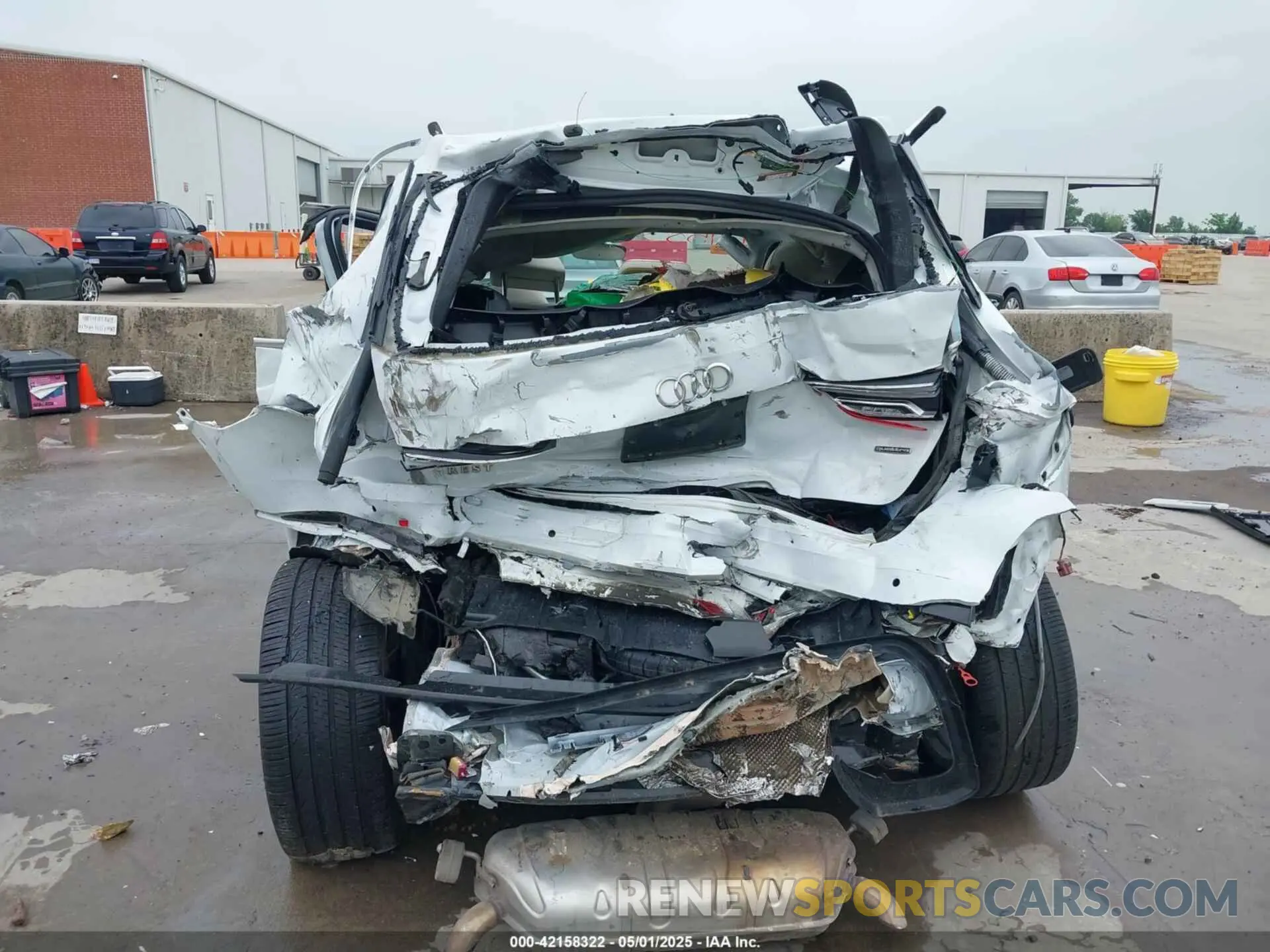 6 Фотография поврежденного автомобиля WA1EECF37L1078293 AUDI Q3 2020