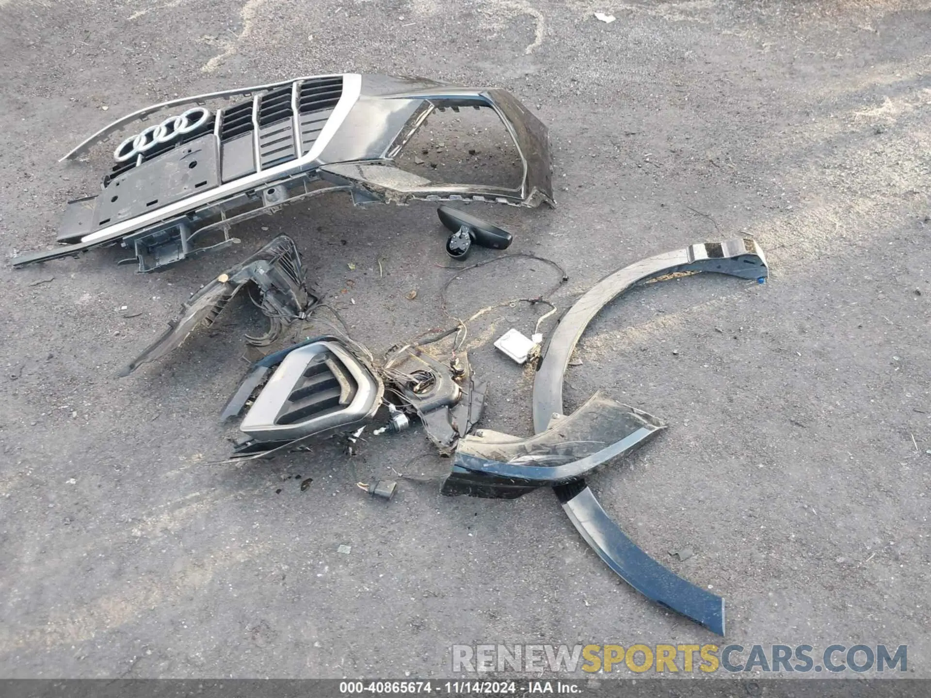11 Photograph of a damaged car WA1EECF38L1036764 AUDI Q3 2020