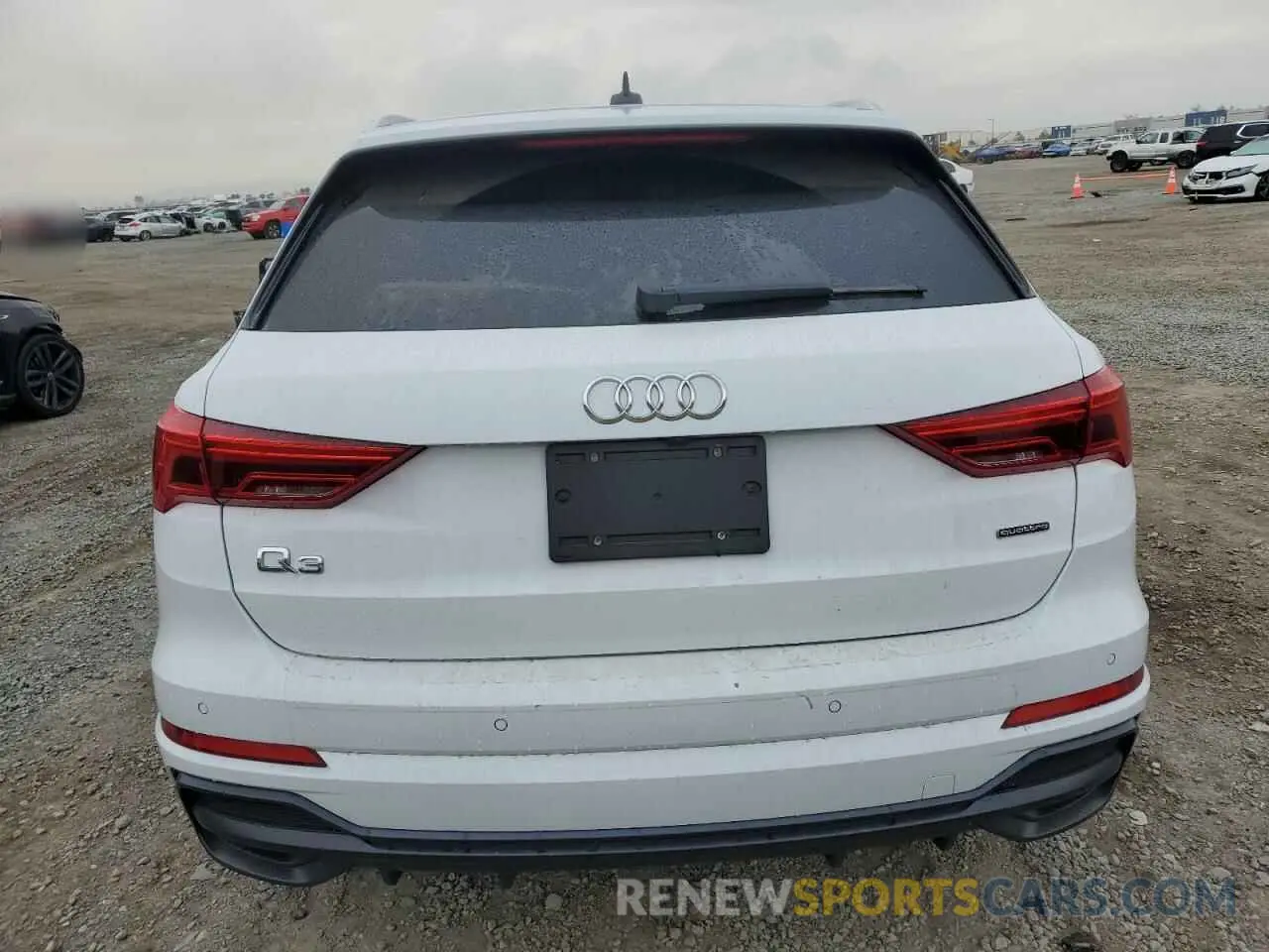 6 Photograph of a damaged car WA1EECF38L1103850 AUDI Q3 2020
