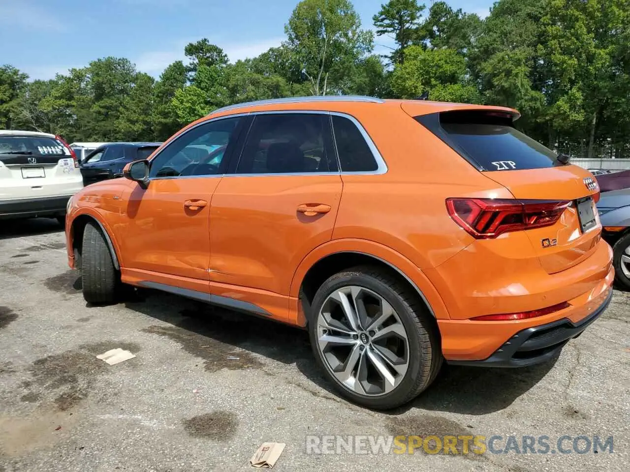 2 Фотография поврежденного автомобиля WA1EECF39L1119457 AUDI Q3 2020
